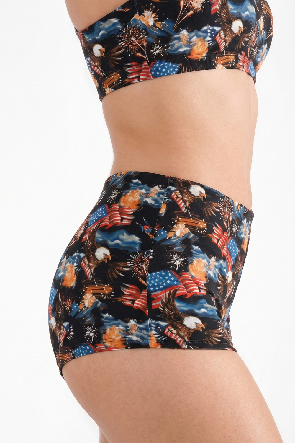 Shinesty The Declaration Americana eagles modal boyshort underwear – patriotic novelty