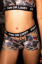 Shinesty The Fan or Liar Nickelback Fan or Liar Albums Boyshort Underwear – women's nickelback x shinesty album print boys...