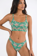 Shinesty The Flamboyance Flamingo MicroModal Thong – women's bold flamingo print micromodal thong