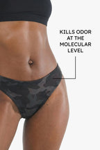 Shinesty The Darkside black camouflage fart proof bikini underwear – odor blocking novelty