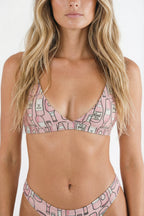 Shinesty The All Day rosé wine Boob Hammock triangle bralette – funny wine novelty bralette