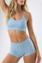 Shinesty The Spick and Span window pane plaid modal boyshort – classic plaid novelty