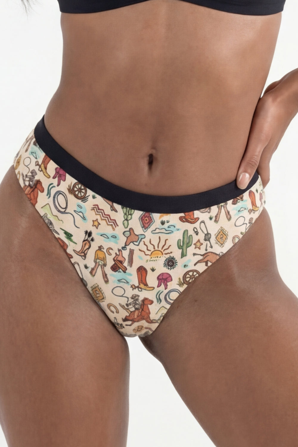 Shinesty The Wild Bandit bull cheeky underwear – bold western novelty underwear