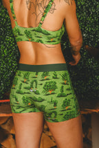 Shinesty The Full Bush Bush Club naughty landscaping women's boxers – funny novelty underwear