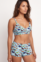 Shinesty The Halloweenies Halloween Dogs Boyshort Underwear – women's halloween dogs print boyshort underwear