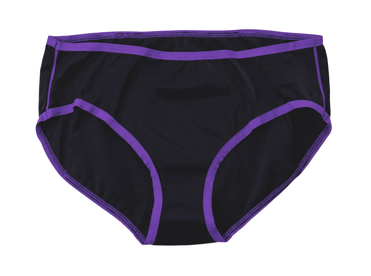 Dear Kate Hazel Hipster Full in Ultraviolet, worn on model on a white background.