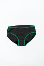 Dear Kate Hazel Hipster Mini in Emerald Green, front view on a white background.