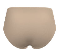 The Only Bra Hi-Waist Hug waistband engineering detail on a white background.
