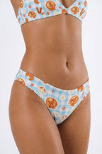 Shinesty The Good Moaning naughty breakfast seamless thong – funny novelty underwear