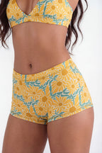 Shinesty The June Bug sunflower modal boyshort underwear – floral summer novelty underwear