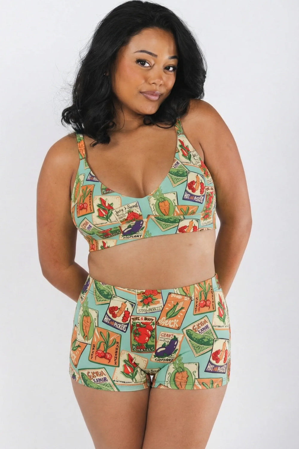 Shinesty The Need For Seed seed packet Boob Hammock plunge bralette – funny garden bralette