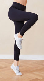 The Only Bra Only Leggings worn on model, alternate view on a white background.