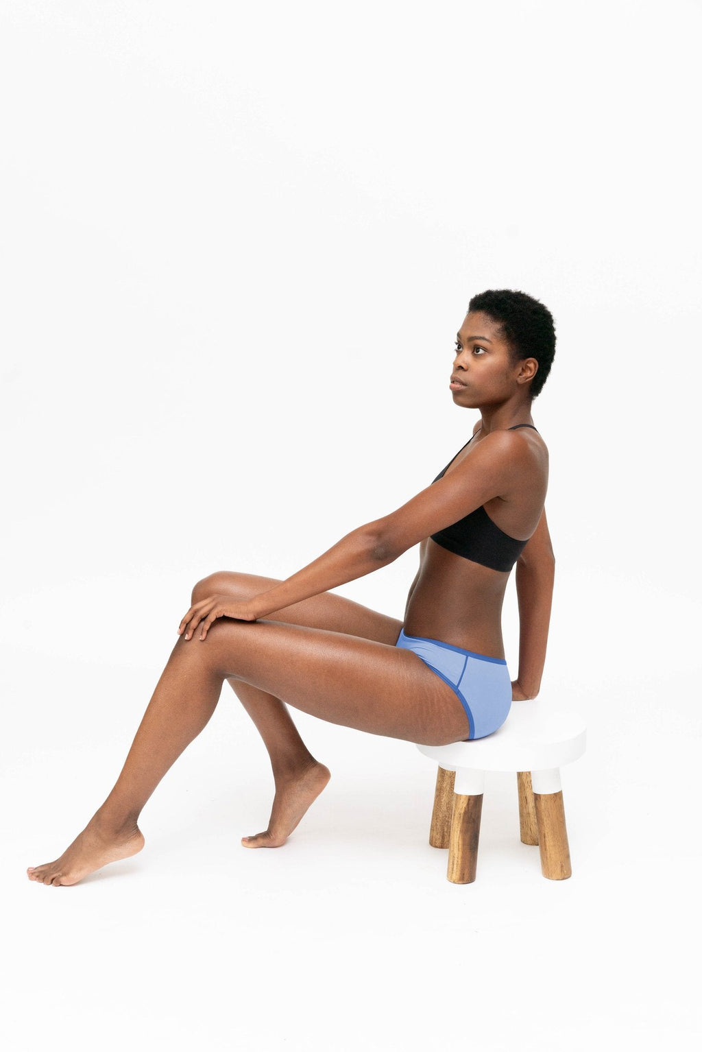 Dear Kate Hazel Hipster Full worn on model, lifestyle yoga view on a white background.