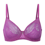 Amour d'Agnette Julie Molded Lace T-Shirt Bra, alternate product view on a white background.