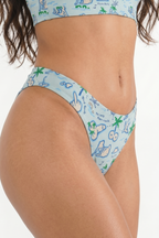 Shinesty The Pirates Booty naughty map MicroModal thong – funny pirate novelty underwear