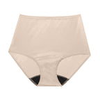 Dear Kate Nellie Brief Mini in Beige, front view on a white background.