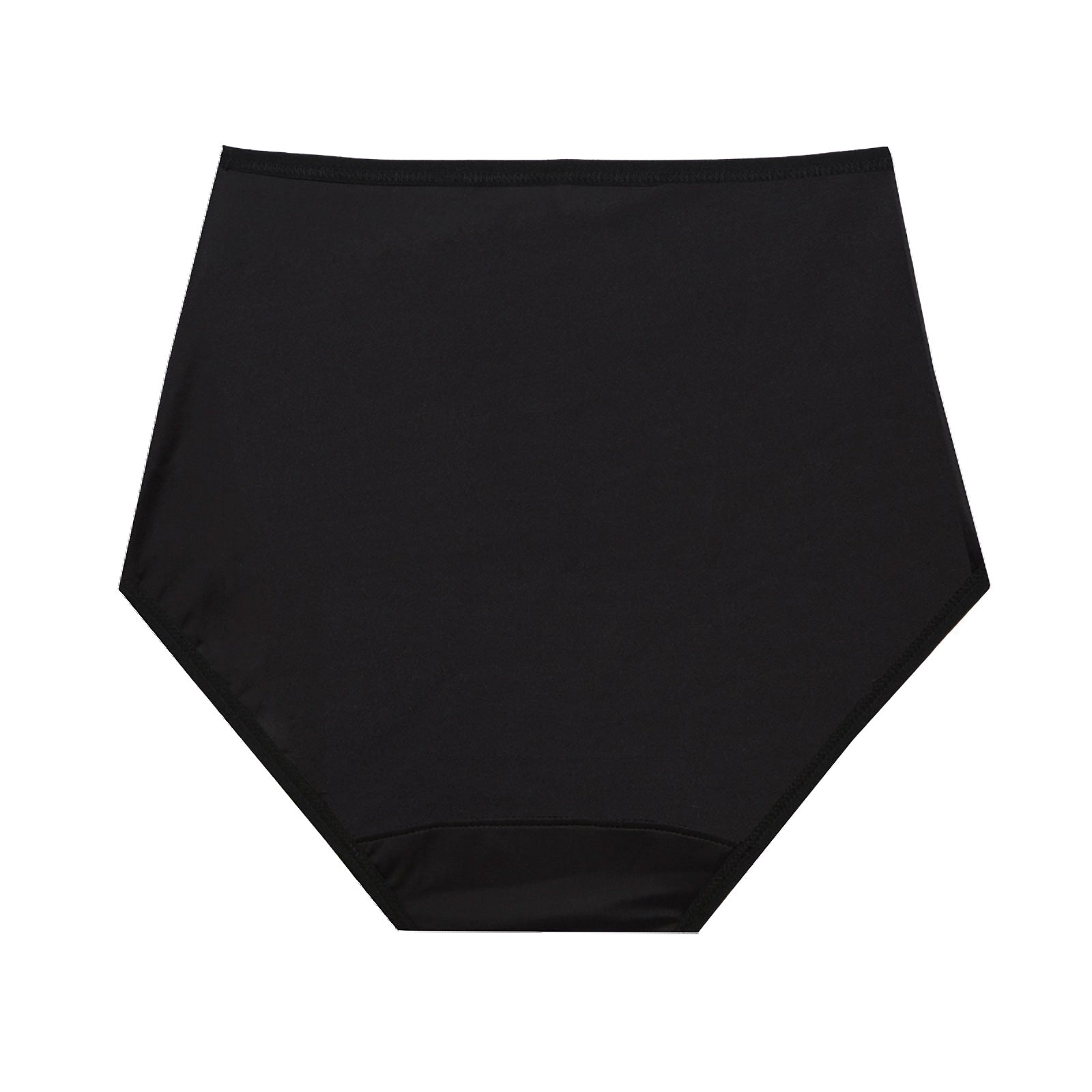 Dear Kate Nellie Brief Mini in Black, back view on a white background.