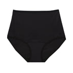 Dear Kate Nellie Brief Mini in Black, front view on a white background.