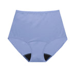 Dear Kate Nellie Brief Mini in Periwinkle, front view on a white background.