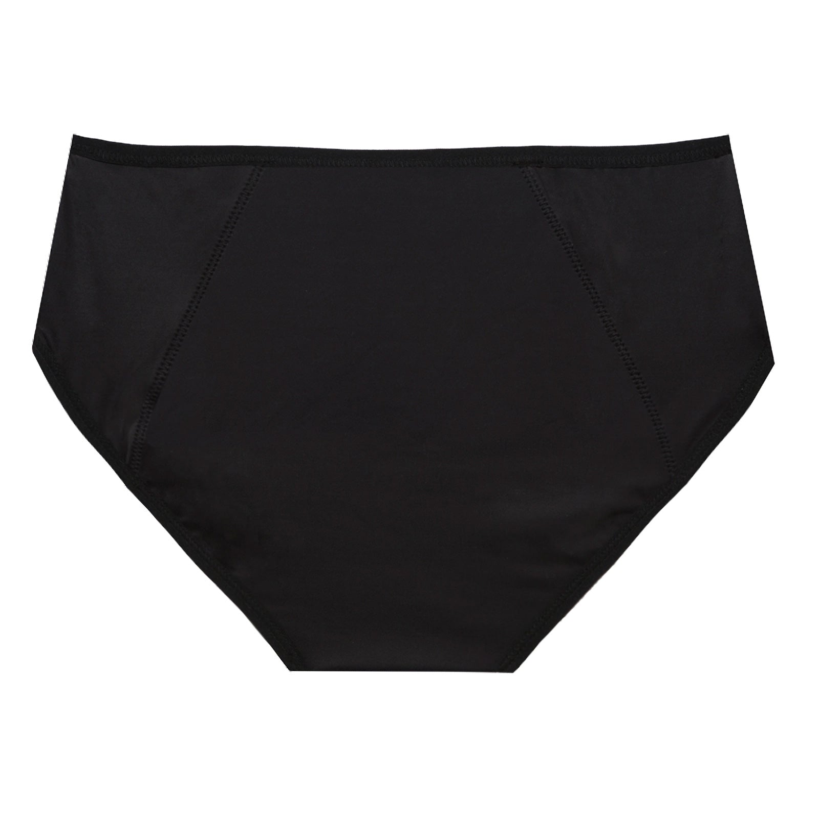 Dear Kate Nellie Hipster Full in Black, back view flat lay on a white background.