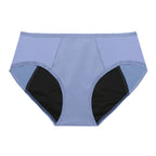Dear Kate Nellie Hipster Full in Periwinkle, front view flat lay on a white background.