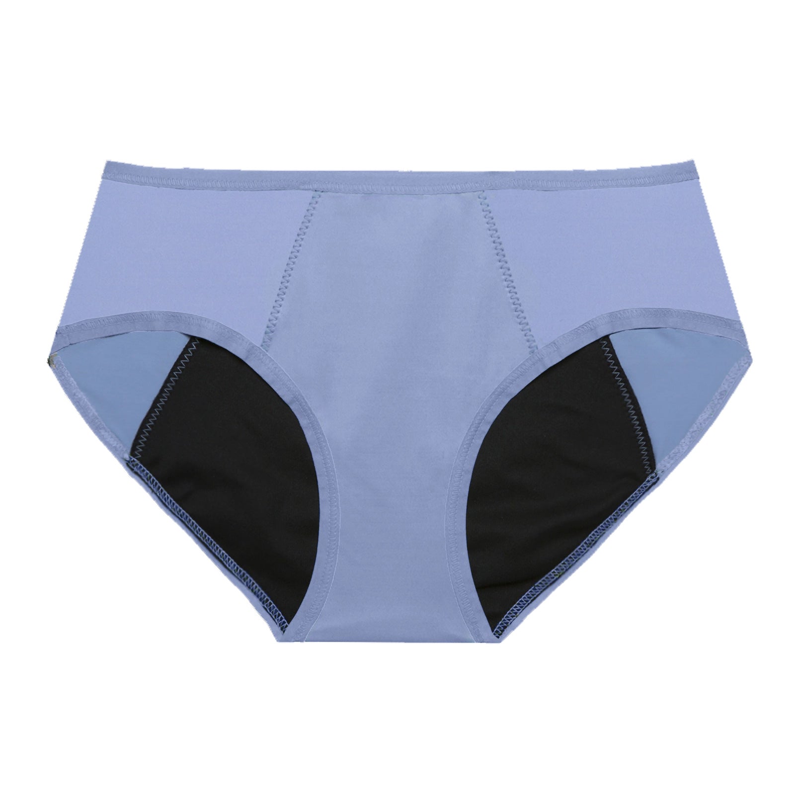 Dear Kate Nellie Hipster Full in Periwinkle, front view flat lay on a white background.