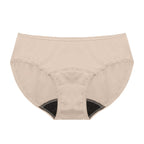 Dear Kate Nellie Hipster Mini in Beige, front view on a white background.