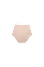 Dear Kate Nellie Brief Full in Beige, alternate back view on a white background.