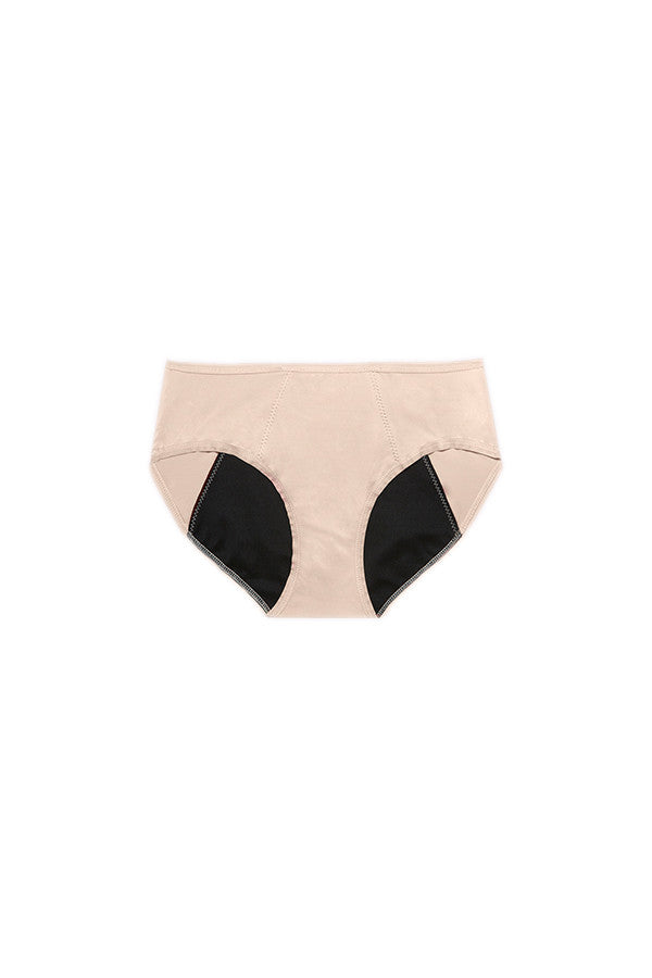 Dear Kate Nellie Hipster Full in Beige, alternate front view on a white background.