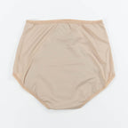 Dear Kate Nellie Brief Full in Beige, back flat lay on a white background.