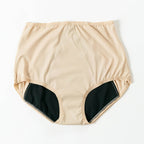 Dear Kate Nellie Brief Full in Beige, front flat lay on a white background.