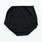 Dear Kate Nellie Brief Full in Black, back flat lay on a white background.