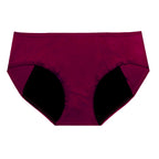 Dear Kate Nellie Hipster Full in Ruby Red, front view on a white background.