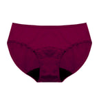 Dear Kate Nellie Hipster Mini in Ruby Red, front view on a white background.