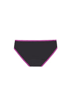 Dear Kate Hazel Hipster Mini in Fuschia, back view flat lay on a white background.