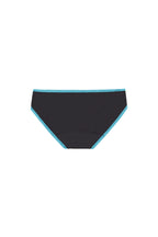 Dear Kate Hazel Hipster Mini in Robin's Egg Blue, back view flat lay on a white background.