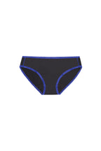 Dear Kate Hazel Hipster Mini in Electric Blue, front view flat lay on a white background.