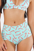 Shinesty The Peppermint Pimp Canes candy cane seamless boyshort – funny Christmas novelty