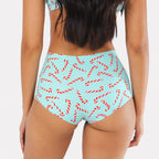 Shinesty The Peppermint Pimp Canes candy cane seamless boyshort – funny Christmas novelty