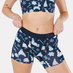 Shinesty The Big Blizzard naughty snowmen women's boxers – funny Christmas novelty underwear
