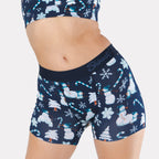 Shinesty The Big Blizzard naughty snowmen women's boxers – funny Christmas novelty underwear