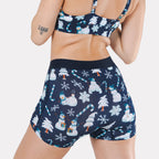 Shinesty The Big Blizzard naughty snowmen women's boxers – funny Christmas novelty underwear