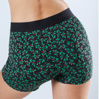 Shinesty The Kiss Me There mistletoe women's boxers – funny Christmas novelty underwear