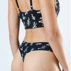 Shinesty The Bare Back Bones Halloween skeleton seamless thong – spooky novelty underwear