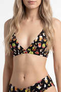 Shinesty The Potions Pub Halloween Cocktail Triangle Bralette – women's halloween cocktail print triangle bralette