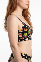 Shinesty The Potions Pub Halloween Cocktail Scoop Bralette – women's halloween cocktail print scoop bralette
