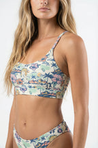 Shinesty The Come Monday x Margaritaville Boob Hammock scoop bralette – tropical collab