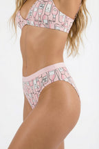 Shinesty The All Day rosé wine cheeky underwear – funny wine novelty underwear