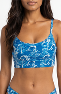 Shinesty The Slippery When Wet Naughty Wave Scoop Bralette – women's naughty wave print scoop bralette
