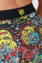 Shinesty The Spaced Out x Killer Acid women's boxers – psychedelic collab novelty underwear